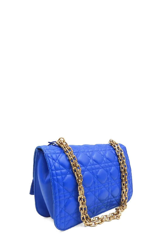 Elevate Your Wardrobe with DiorQuilted Dioraddict Flap Bag Blue