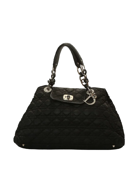 Dior Bags: Crafted for the Modern WomanCHARMING LOCK NYLON LADY DIOR BAG