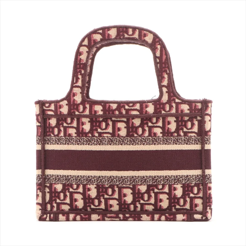 Discover the Ultimate Luxury: Dior BagsChristian Dior Mini Book Cake Linen Handbag Red Dove