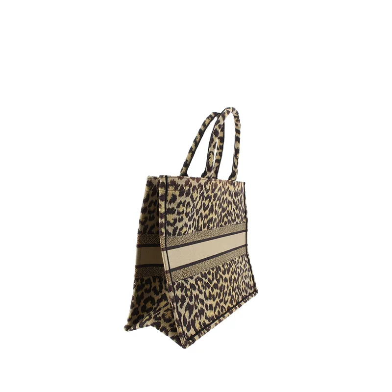 Iconic Elegance in Every Dior BagDIOR Large Leopard Mizza Book Tote Tote Bag