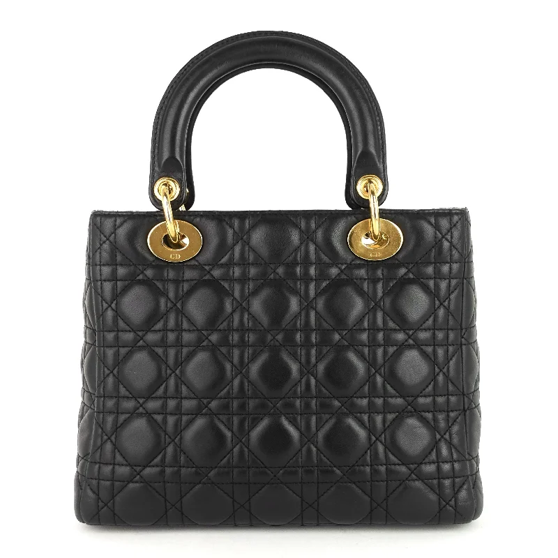 Timeless Fashion with Dior HandbagsLady Dior Medium Cannage Lambskin Bag