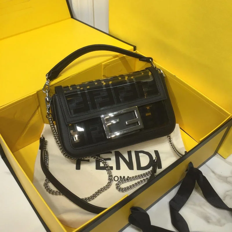 Fendi Buckle Detail Bag -BC - FENDI BAGS - 482