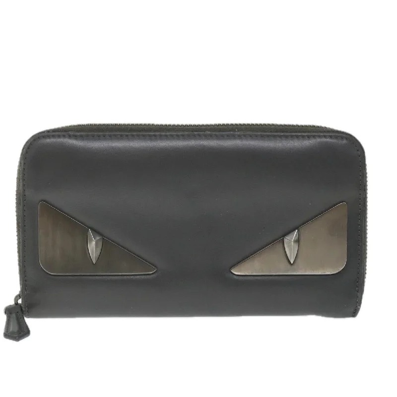 Fendi Buckle Detail Bag -Fendi Monster  Leather Wallet  (Pre-Owned)