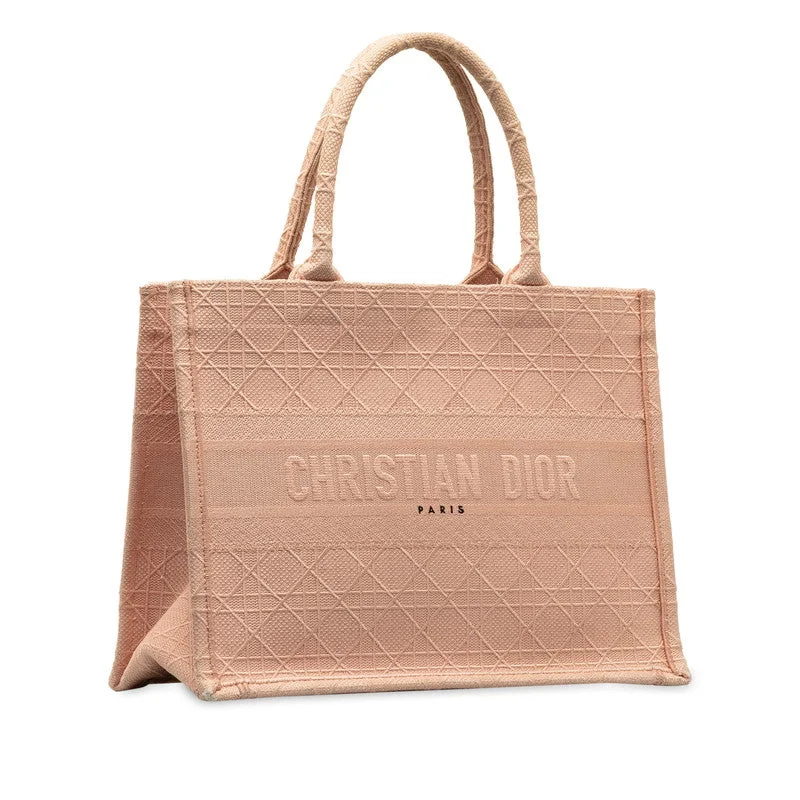 Style That Stands the Test of Time: Dior BagsDior Canary Book Tote Medium Handbag  Handbag Pink Canvas  Dior