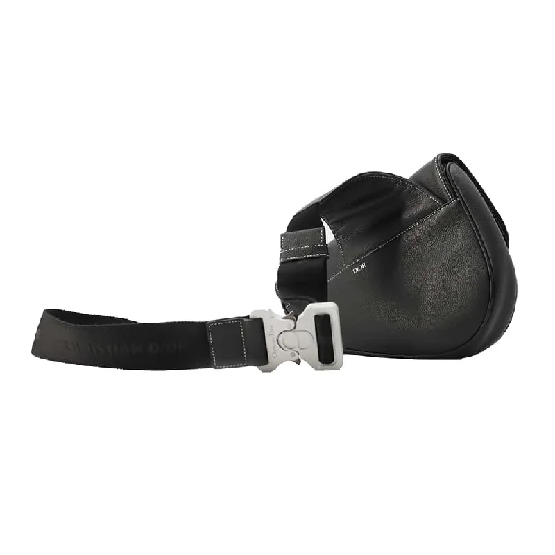 The Ultimate in Fashion: Dior BagsDior Saddle Crossbody Bag Alex Fox collaboration Black Leather