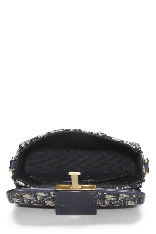 Sophisticated Accessories: Dior BagsDior,  Navy Oblique Jacquard 30 Montaigne Box Bag, Navy