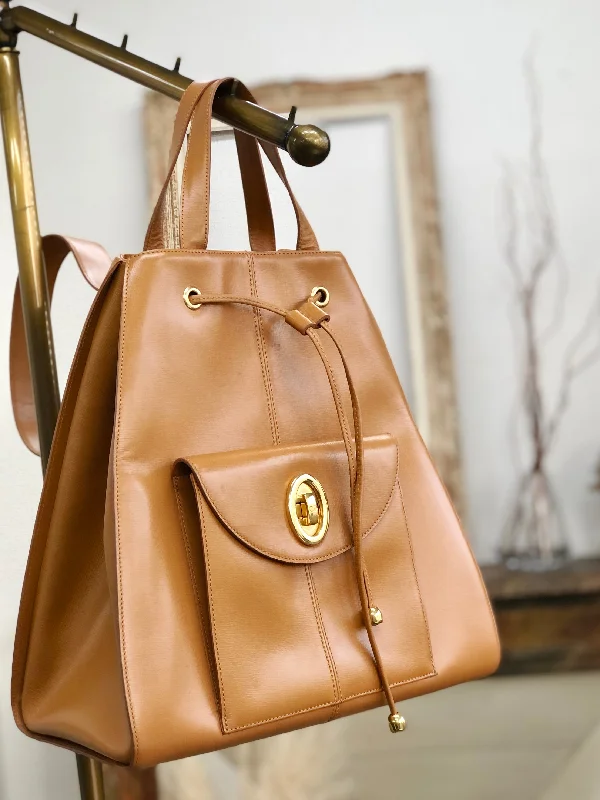 Invest in Timeless Elegance with Dior BagsChristian Dior CD logo Drawstring 2Way Handbag Slingbag Camel Vintage Old 5wrcc6