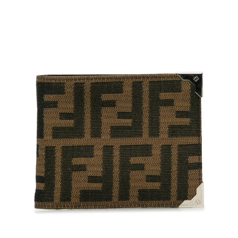 Fendi Iconic Luxury Staple -Fendi Zucca Canvas Long Wallet