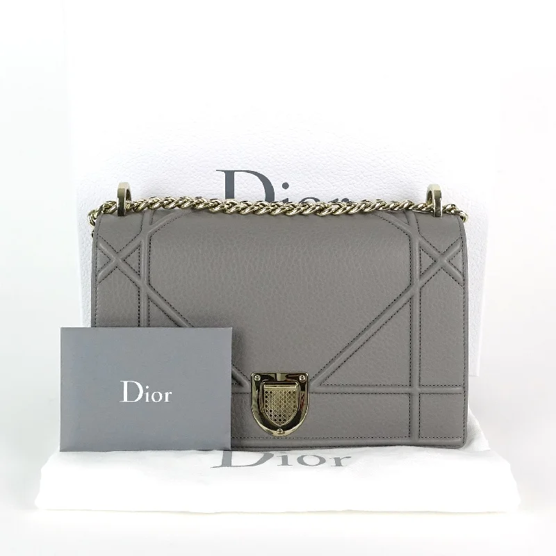 Discover the Magic of Dior HandbagsDiorama Grained Calf Leather Medium Bag