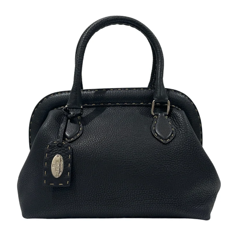 Fendi Iconic Luxury Staple -FENDI Selleria Doctor's Mini Handbag for Women 8BN127 Grey 20495975