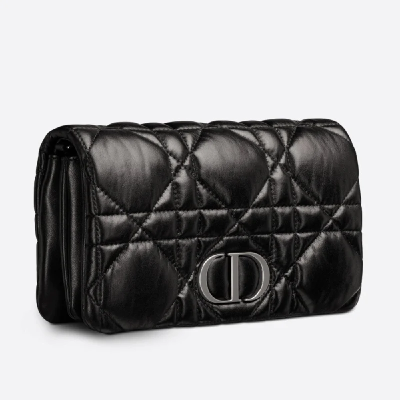 Dior’s Elegant Touch on Luxury AccessoriesMINI DIOR CARO MACROCANNAGE BAG