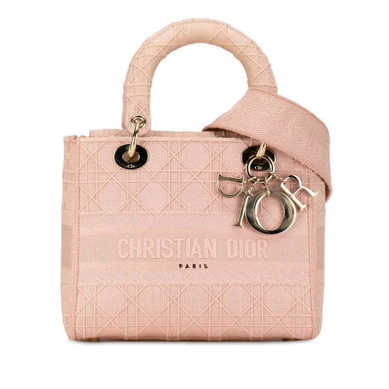 Timeless Fashion with Dior HandbagsDior Lady  Dior Medium Handbag 2WAY Pink Canary  Dior Dior