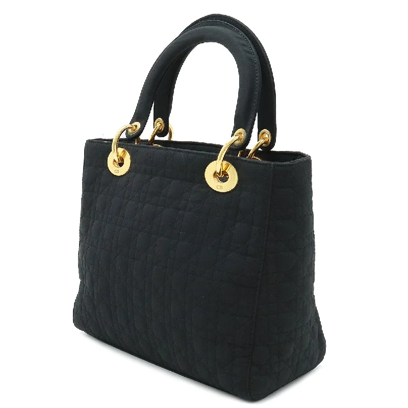 Unveil Your Style with Dior HandbagsChristian Dior Christian Dior  Canary Handbags Nylon Black Black Red Gold