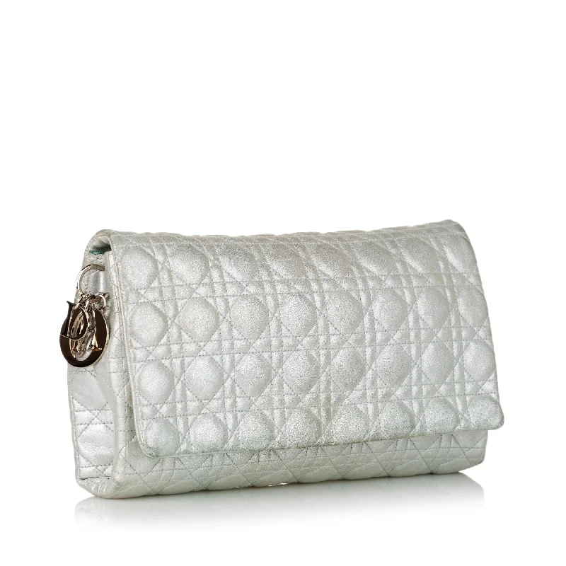 Step into Luxury with Dior BagsChristian Dior Cannage Leather Clutch Bag