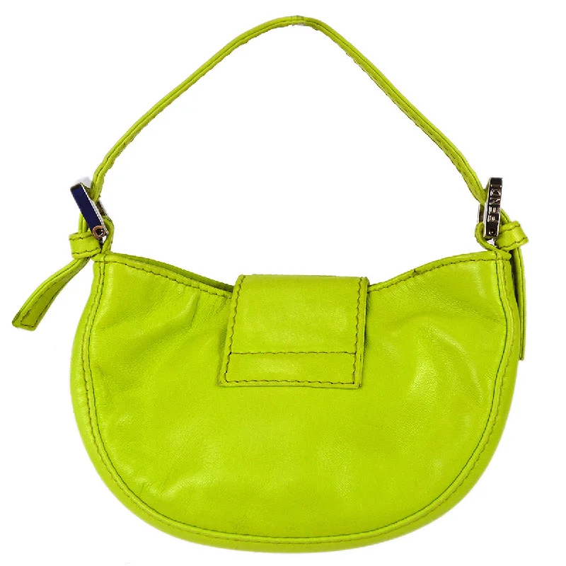 Fendi Minimalist Icon -Fendi Light Green Lambskin Handbag