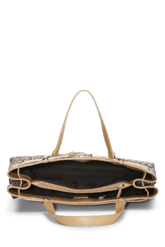 Make Your Mark with Dior BagsDior,  Brown Trotter Canvas HandBag, Brown