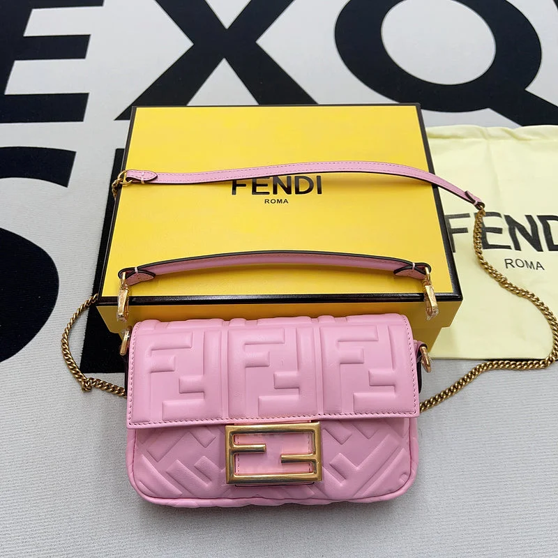 Fendi Diamond Quilted Bag -BC - FENDI BAGS - 650