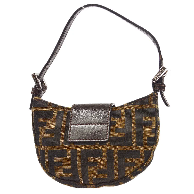 Fendi Vintage Collector’s Item -Fendi 1990s Zucca Handbag Micro Brown