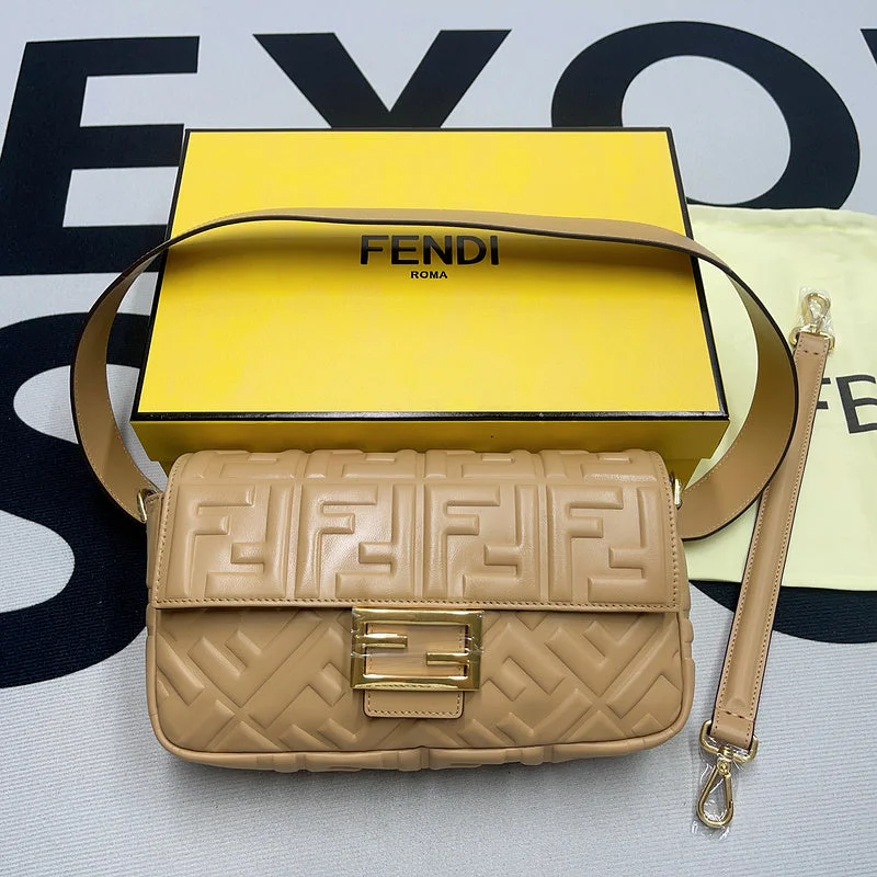 Fendi Chevron Quilted Bag -BC - FENDI BAGS - 651