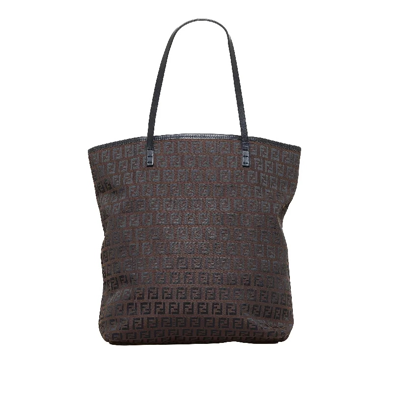 Fendi Diamond Quilted Bag -Fendi Zucchino Roll Tote Bag