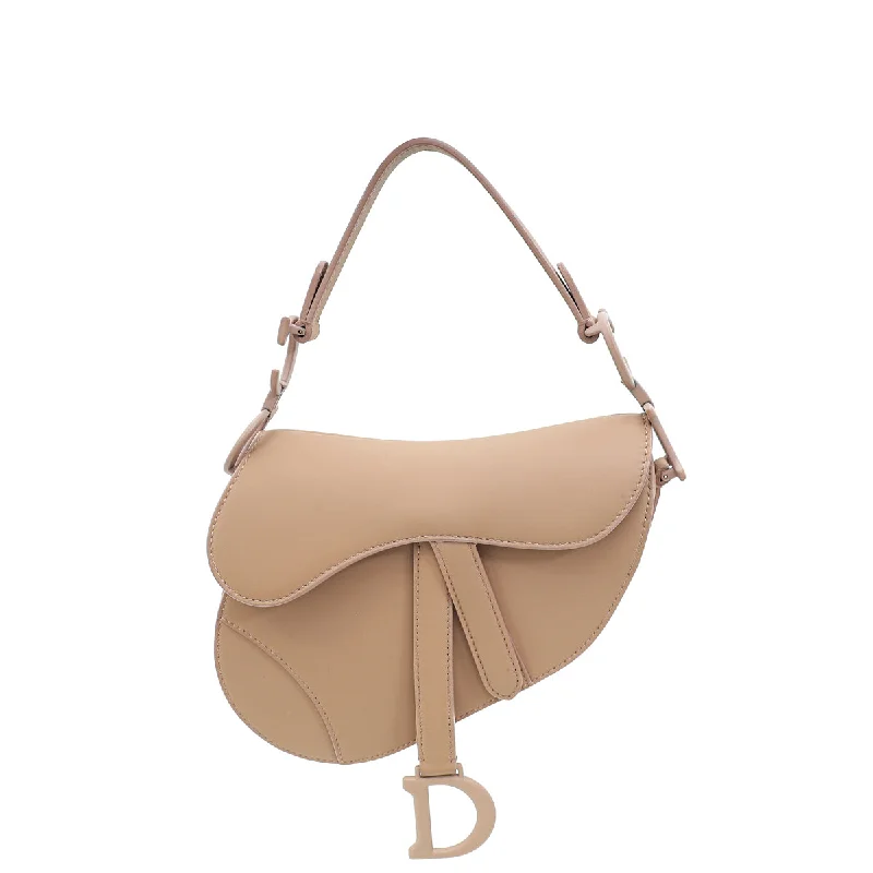 Dior Bags: Elegant, Stylish, TimelessChristian Dior Blush Saddle Ultra Matte Mini Bag