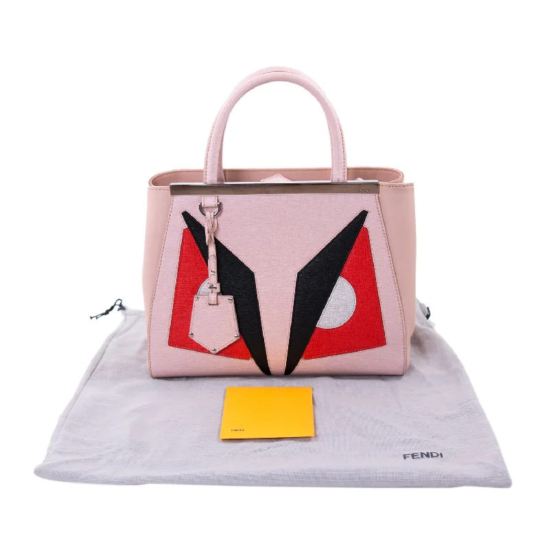 Fendi Hand-Painted Bag -Fendi Petite 2Jours Monster Tote Bag