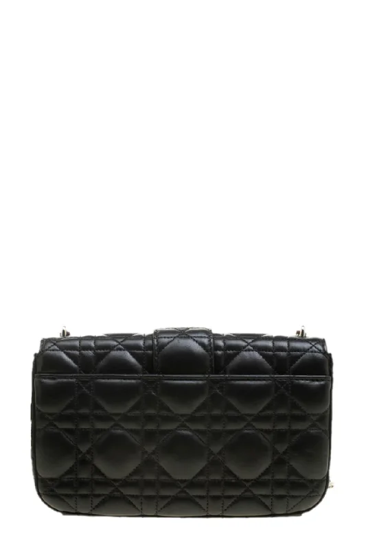 The Latest in Dior Luxury BagsMiss Dior Promenade Flap Bag Black