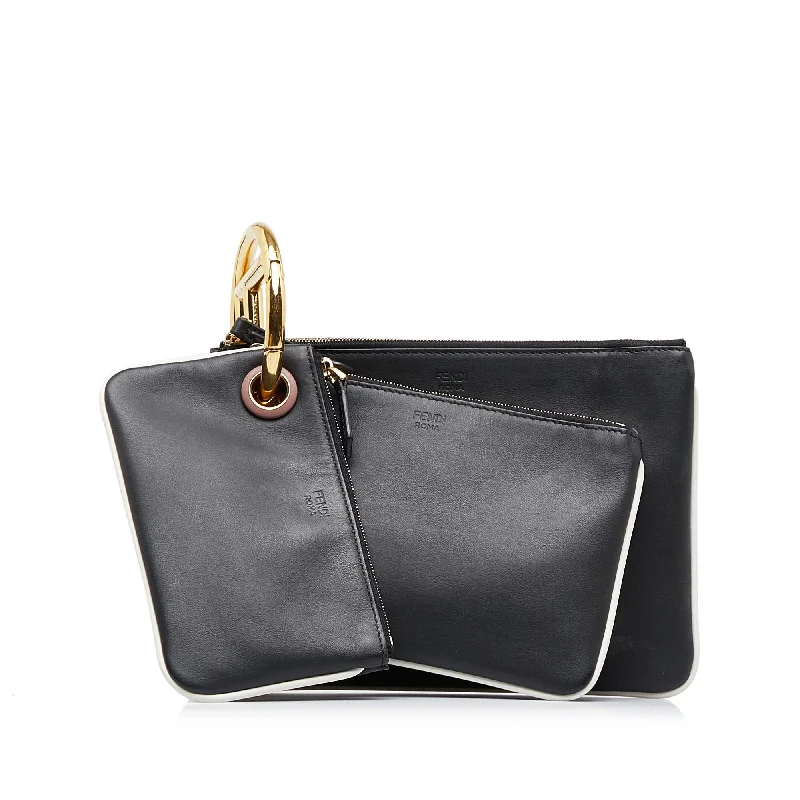 Fendi Minimalist Icon -Fendi Triplette Clutch Bag (SHG-2bo599)