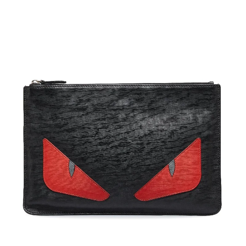 Fendi Logo Hardware Bag -Fendi Monster Clutch Bag (SHG-JLyY9X)