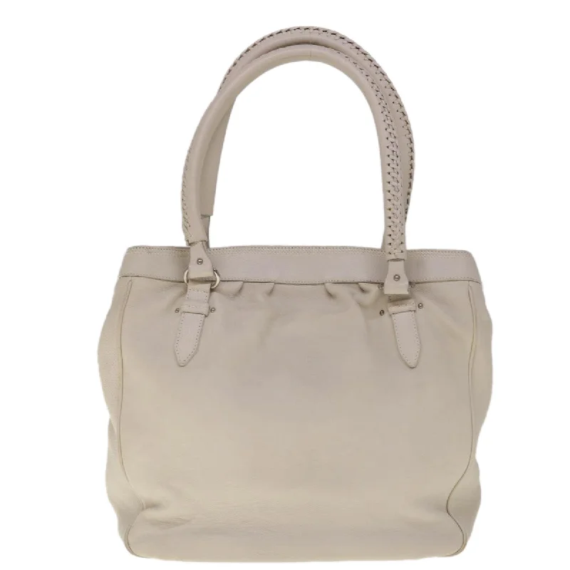 Dior’s Timeless Leather Bags – Crafted for YouCHRISTIAN DIOR Tote Bag Leather White Auth am5702