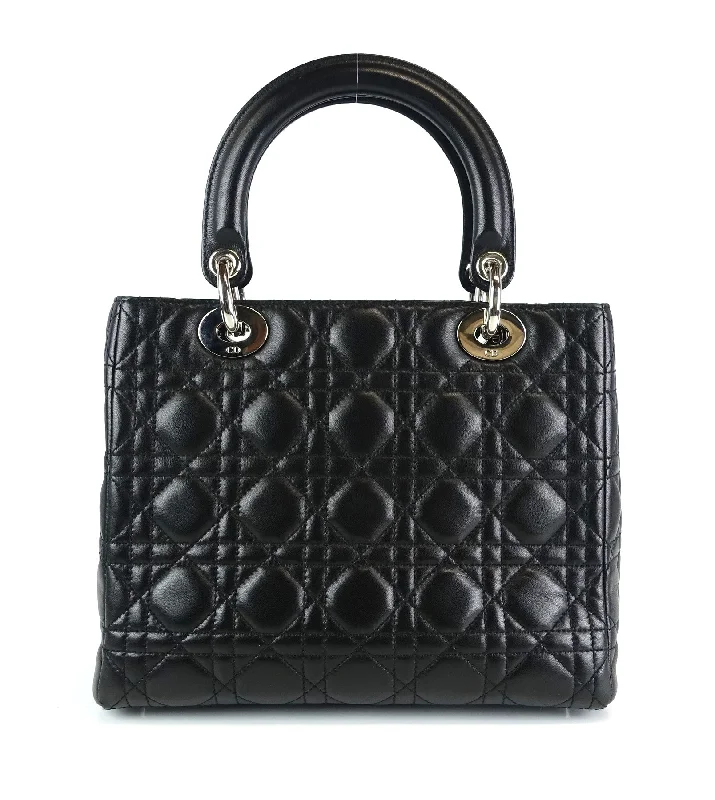 Luxury That Speaks: Dior BagsLady Dior Cannage Quilt Leather Medium Bag