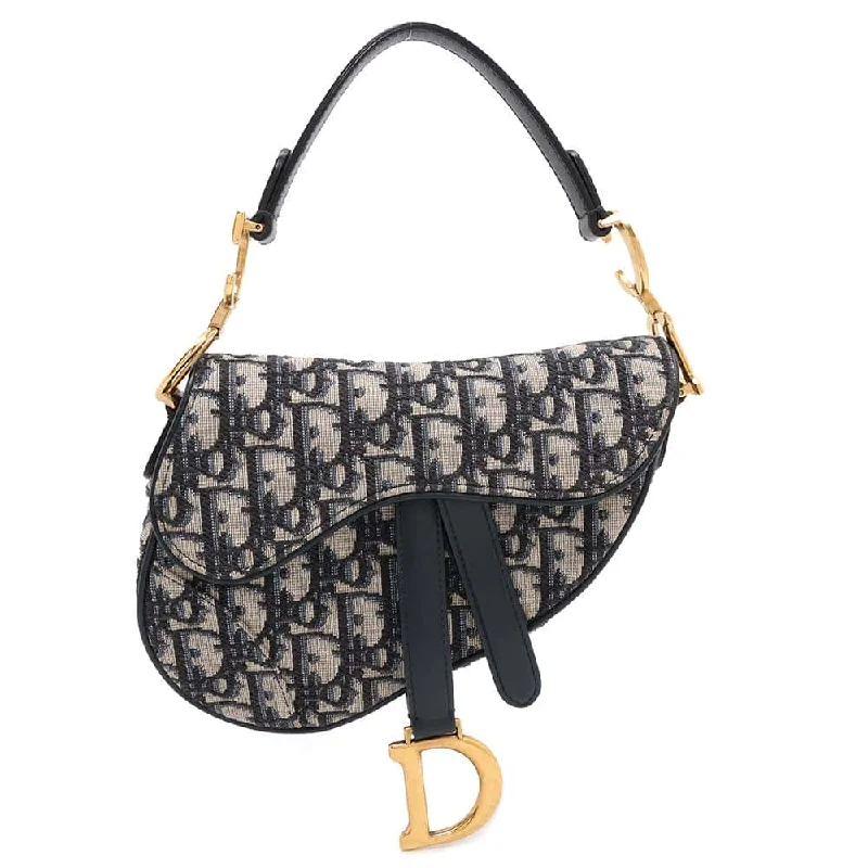 Effortless Luxury: Dior Bag CollectionDior Oblique Saddlebag NavyM0447CTZQ_M928 Canvas Size Mini