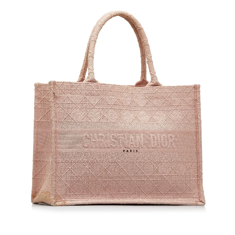 Your Dream Dior Bag is HereDIOR Medium Cannage Embroidered Book Tote Tote Bag