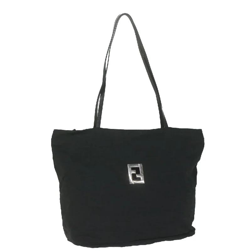 Fendi Designer Investment Piece -FENDI Zucca Canvas Tote Bag Black  ar11225