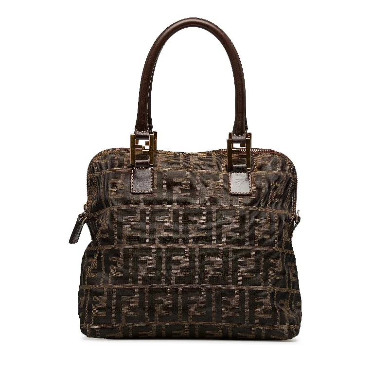 Fendi Woven Chain Bag -Fendi Zucca Satchel (SHG-95mMZ3)