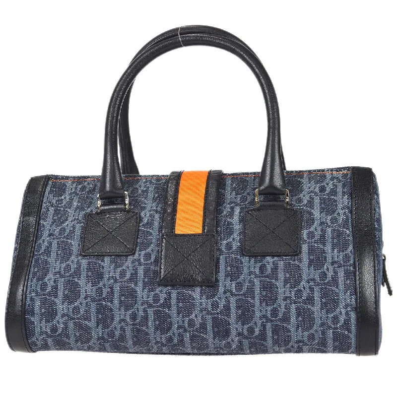 Dior: A Tradition of Excellence in HandbagsChristian Dior 2005 John Galliano Flight Trotter Handbag Navy