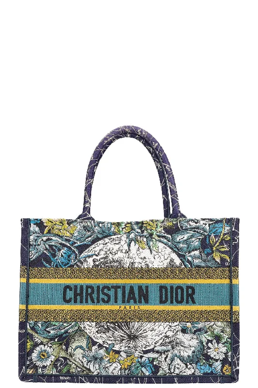 Dior: The Epitome of Timeless StyleCHRISTIAN DIOR Book Tote Medium Darkblue