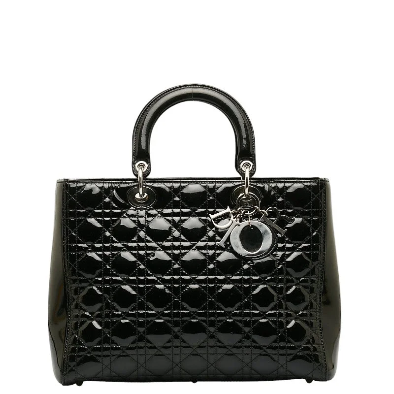 Discover Dior’s Designer Bags for Fashion LoversDior Canary Lady Handbags houlder Bag 2WAY Black Patent Leather  Dior