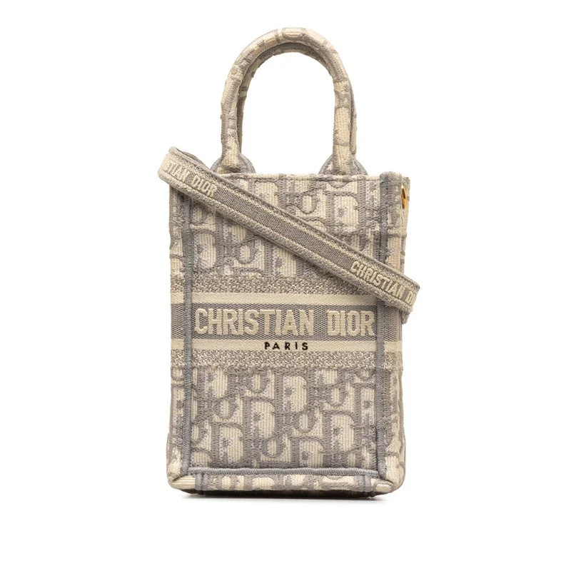 Fashion Forward with Dior’s Latest HandbagsDior Oblique Book Cake Mini Virtual Bag Handbag S Bag 2WAY Gr White   Dior