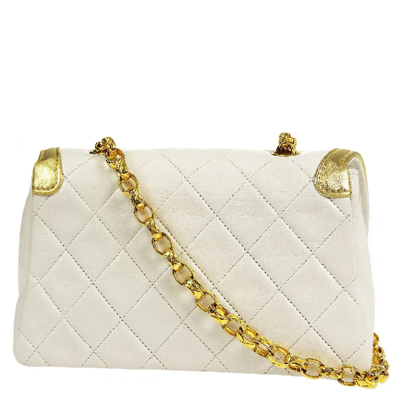 Chanel Trendy IT Bag -Chanel 1989-1991 Lambskin Mini Border Flap Bag