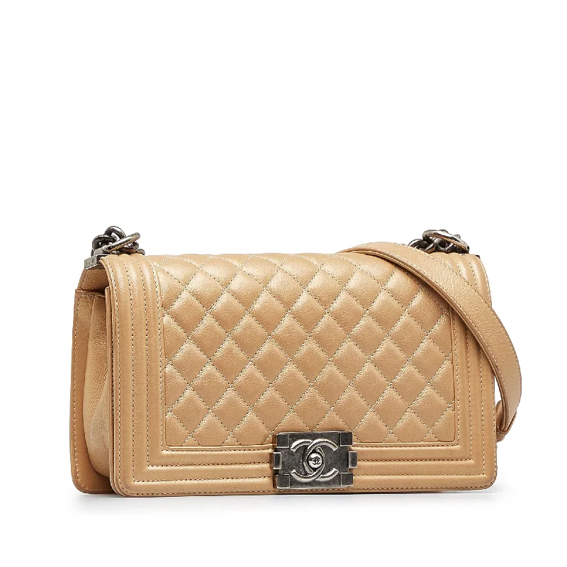 Chanel Birthday Gift Bag -CHANEL Medium Boy Flap Bag