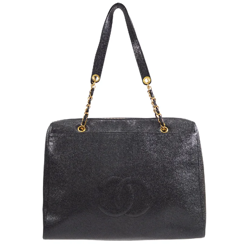 Chanel Fall Collection Bag -CHANEL 1997-1999 Timeless Zipper Top Tote 40 46373