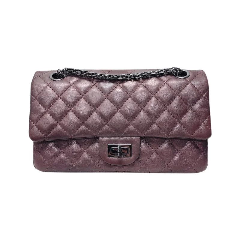 Chanel Signature Handbag -Classic Reissue 225 Flap Bag in Lilac