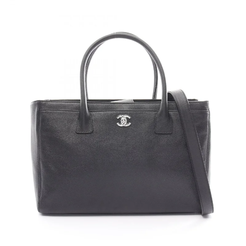 Chanel Elegant & Stylish Bag -CHANEL Executive Tote Bag Leather Women's Black A15206