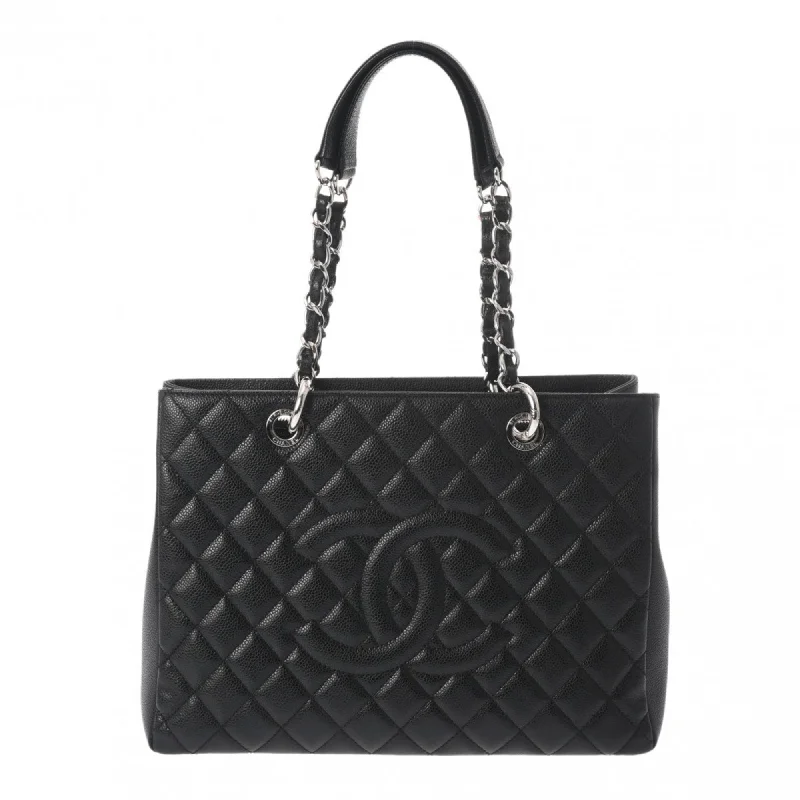 Chanel Valentine’s Day Bag -CHANEL GST Grand Tote Black A50995 Women's Caviar Skin Bag