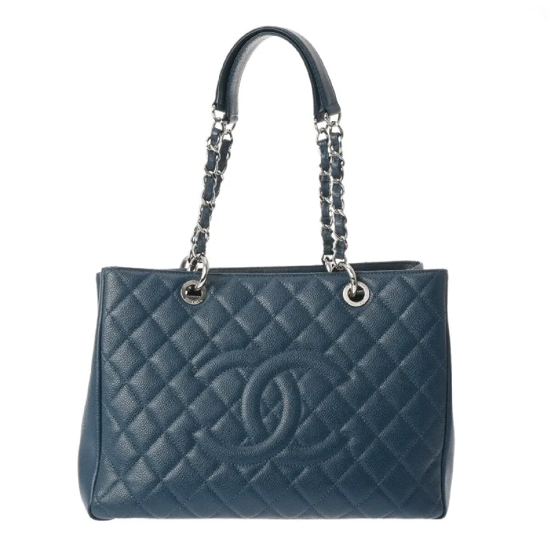 Chanel Mother’s Day Gift Bag -CHANEL GST Grand Tote Blue A50995 Women's Caviar Skin Bag