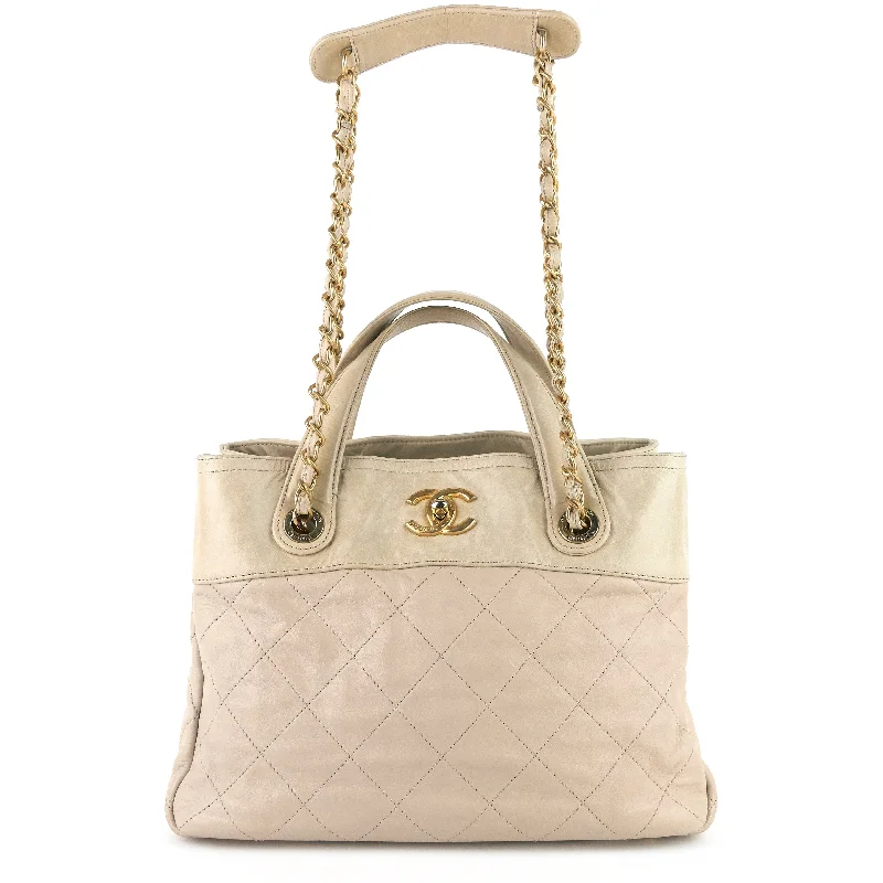 Chanel Exclusive Limited Edition Bag -CHANEL In The Mix Calfskin Tote Bag