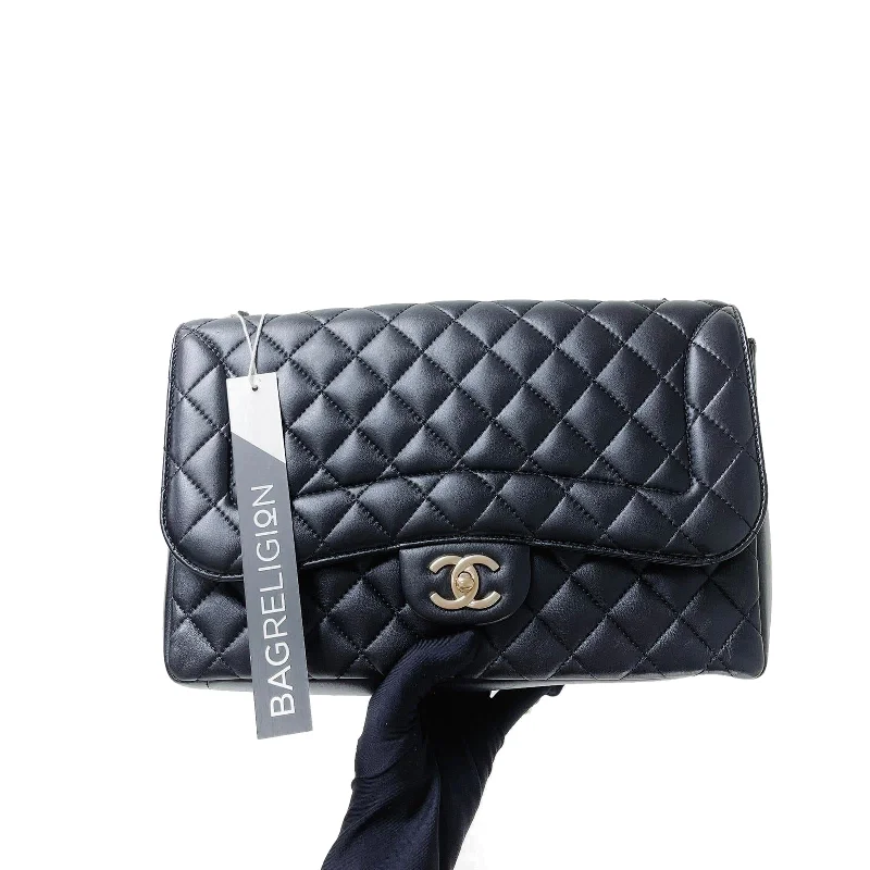 Chanel Summer Bag -Mademoiselle Chic Single Flap Bag in Black with LGHW