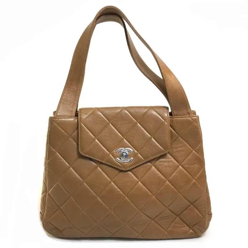 Chanel Fashion Week Bag -Chanel Matelasse Bag Tote Bag Hand Bag Brown SilverHardware