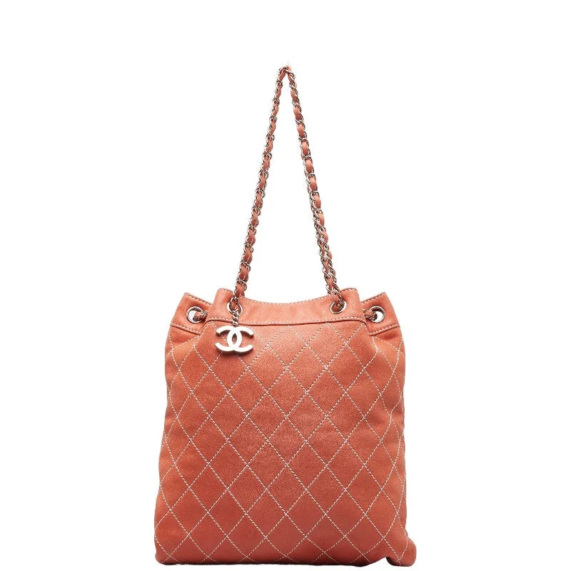 Chanel Special Occasion Bag -Chanel Matrases Coco Chain Tote Bag Pink   Chanel